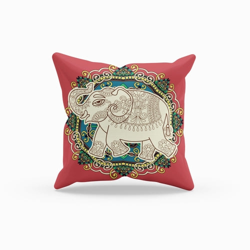 Feng Shui Elephant Symbol Throw Pillow | Homeezone