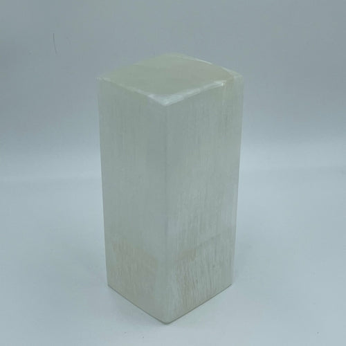 Rectangular Selenite Crystal Lamp Prime