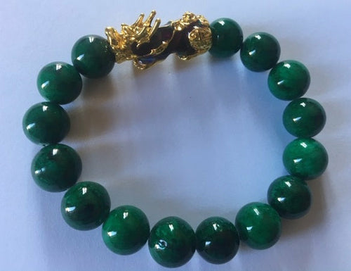 Jade Green Pi Xiu Bracelet