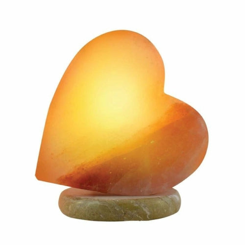 USB Himalayan Pink Rock Salt Lamp - Carved Shape Crystal LED Light