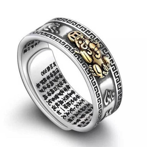 Feng Shui Pixiu Wealth & Protection Ring