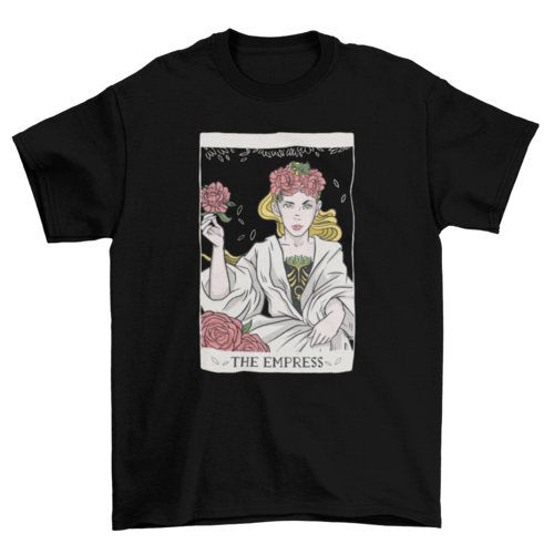Empress tarot card t-shirt