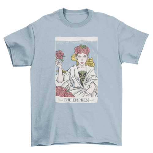 Empress tarot card t-shirt