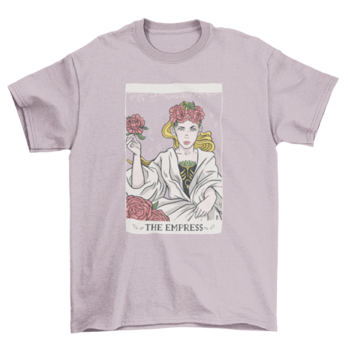 Empress tarot card t-shirt