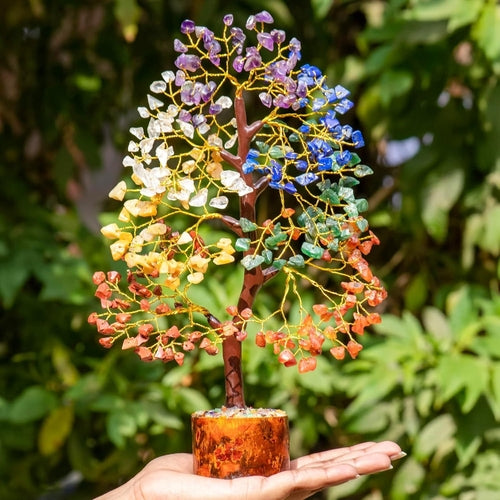 Crystal Feng Shui Tree for Prosperity & Gifting