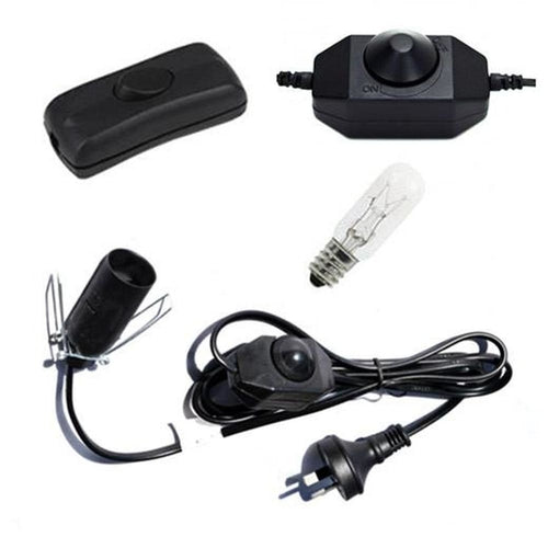 Himalayan Pink Salt Lamps + 12V 12W Switch - Natural Rock Shape