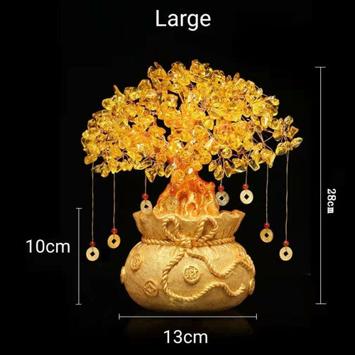 Feng Shui Citrine Money Tree