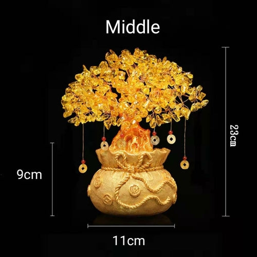 Feng Shui Citrine Money Tree
