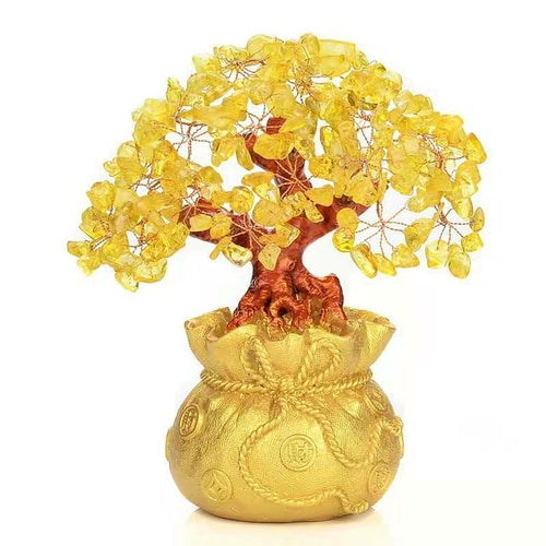 Feng Shui Citrine Money Tree