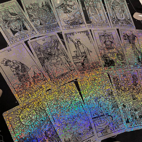 The Smith-Waite Tarot Cards Holographic Crystal Foil