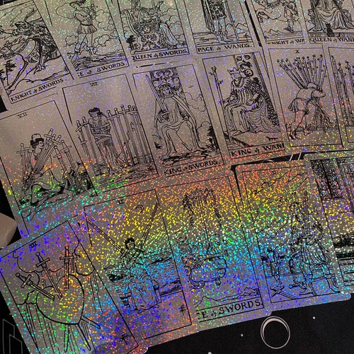 The Smith-Waite Tarot Cards Holographic Crystal Foil