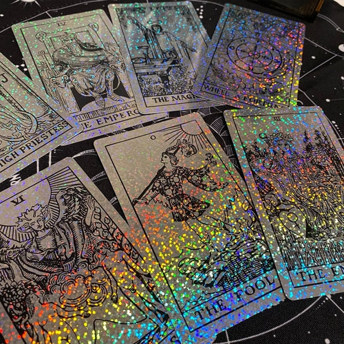 The Smith-Waite Tarot Cards Holographic Crystal Foil