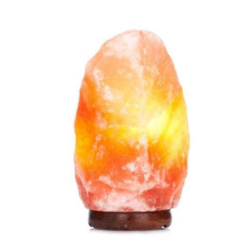 USB Himalayan Pink Rock Salt Lamp - Carved Shape Crystal LED Light
